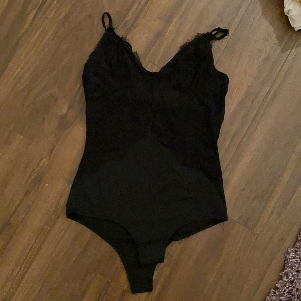Black Lace Bodysuit